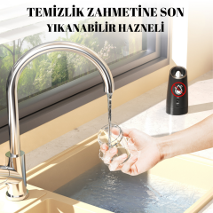 WellQ Şarjlı Işıklı Full Otomatik Tuz Karabiber Değirmen Seti (2Li) Özel Anneler Günü Kutusu ve Hediye Paketi